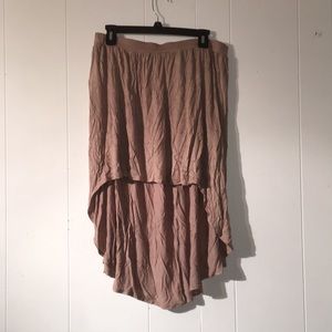 Super Soft High-low skirt